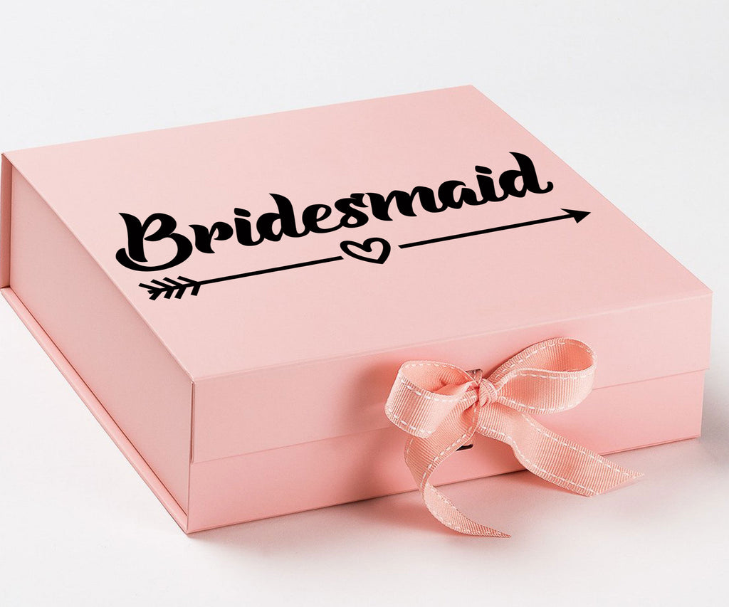 Bridesmaid with heart arrow Style 12#-- Bride Box