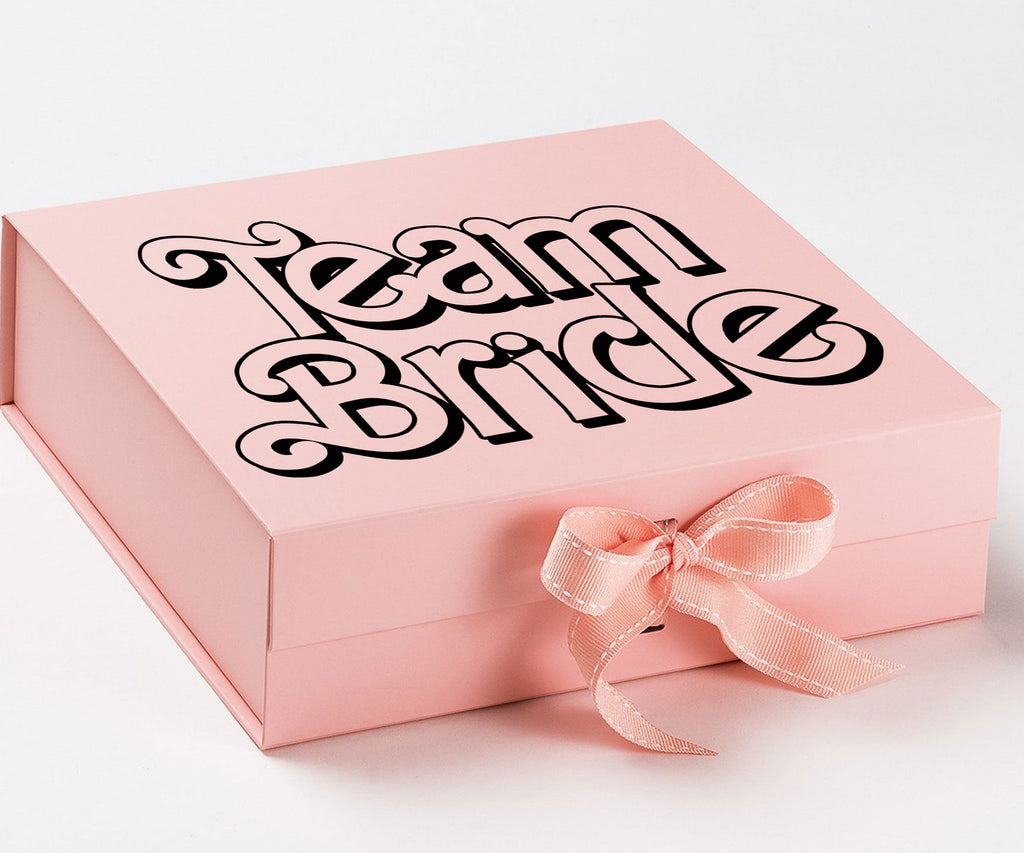 Team Bride black 142#--Bridesmaid Box