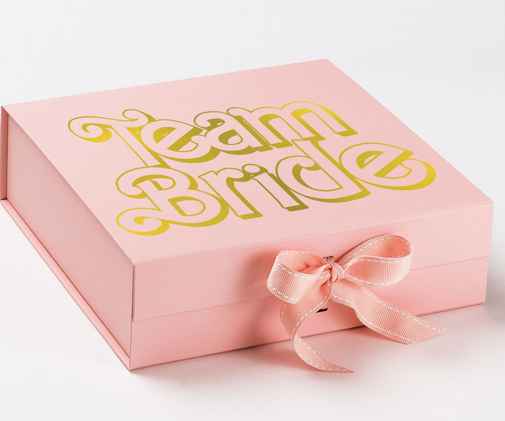 Team Bride black 142#--Bridesmaid Box