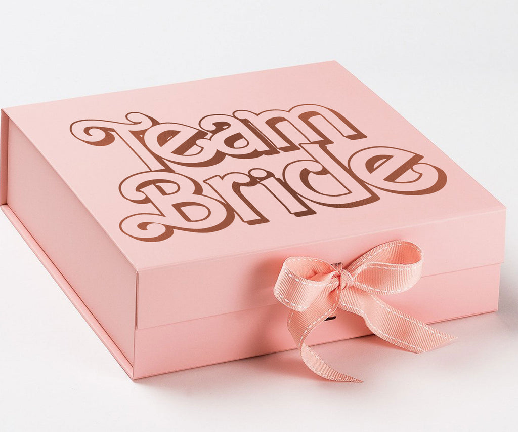 Team Bride black 142#--Bridesmaid Box