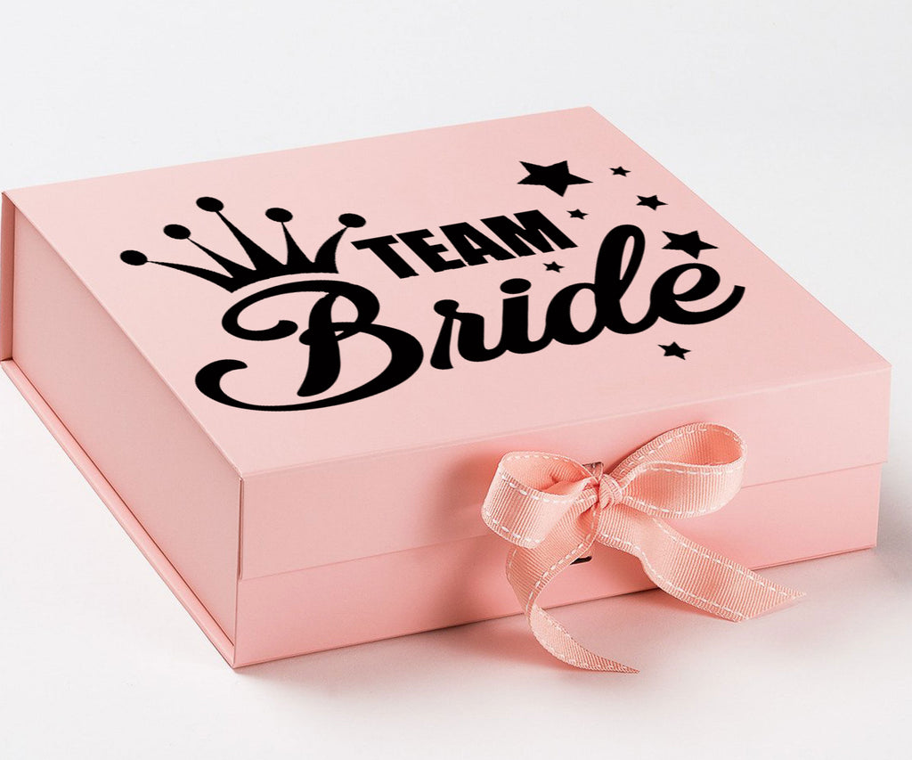 Team Bride black 163#--Bridesmaid Box