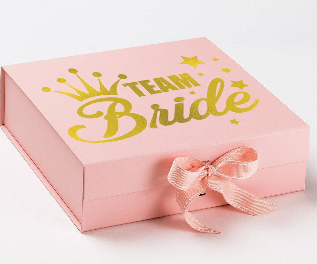 Team Bride black 163#--Bridesmaid Box