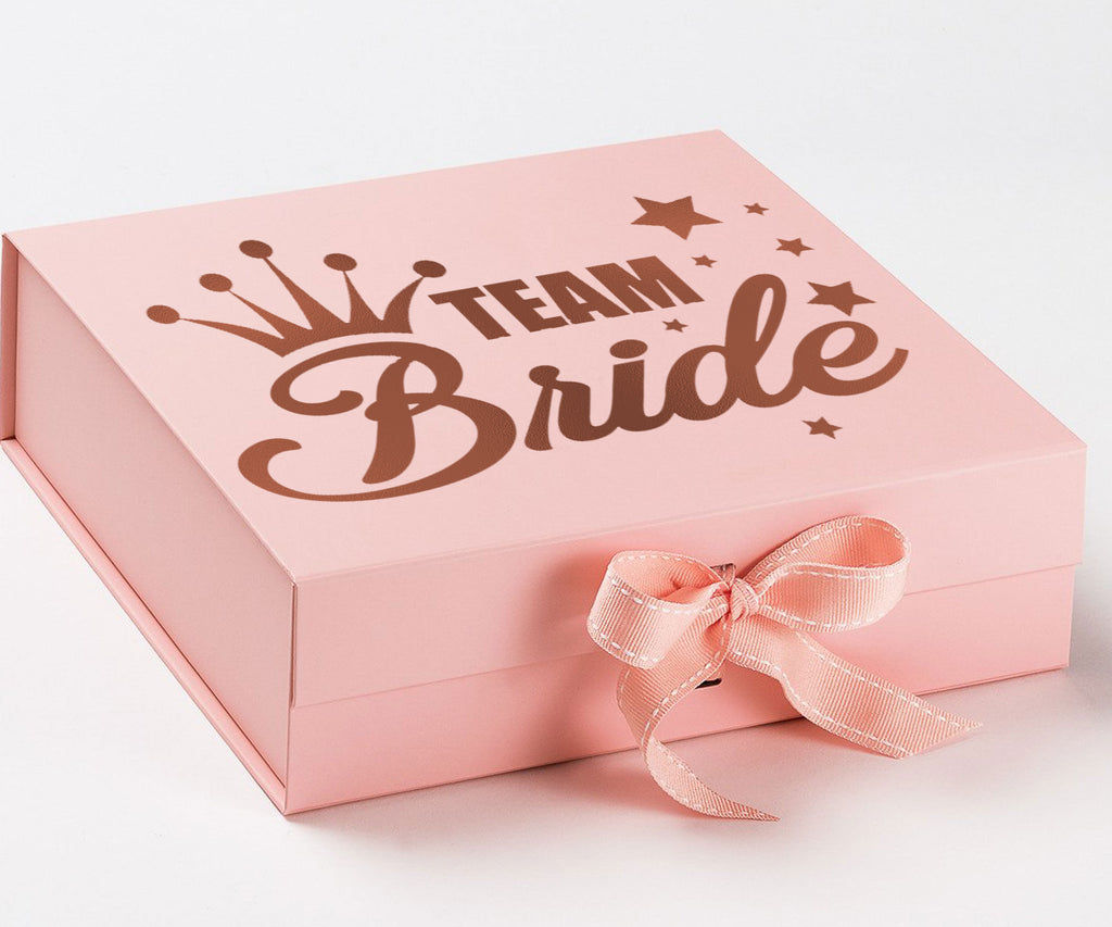 Team Bride black 163#--Bridesmaid Box