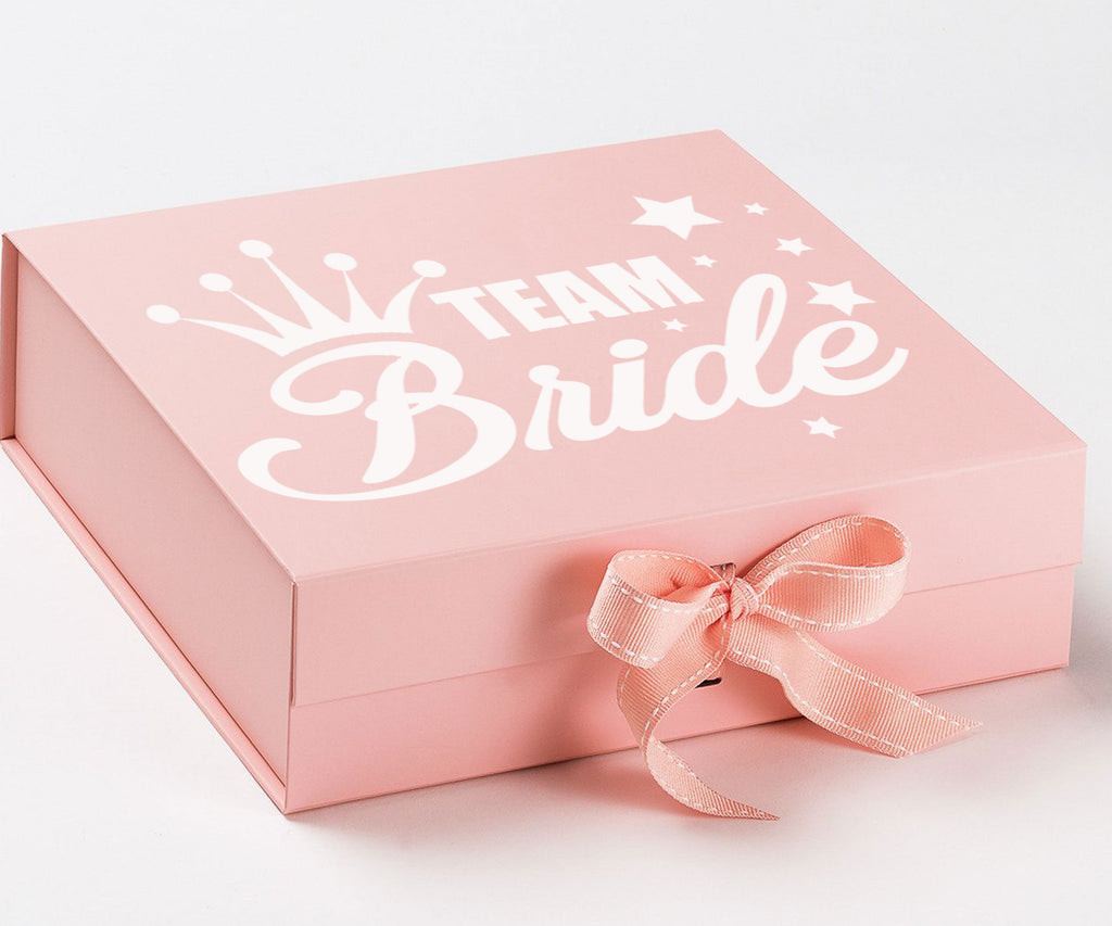 Team Bride black 163#--Bridesmaid Box