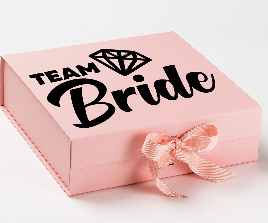 Team Bride black 96#--Bridesmaid Box