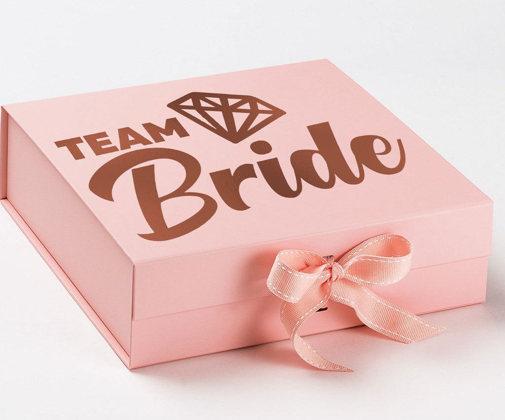 Team Bride black 96#--Bridesmaid Box