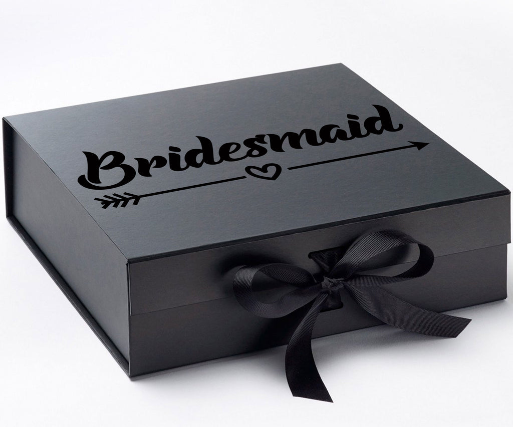 Bridesmaid with heart arrow Style 12#-- Bride Box