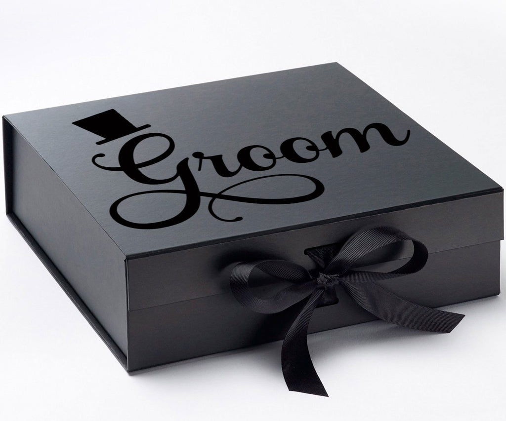 Groom with top hat 26#-- Grooms Box