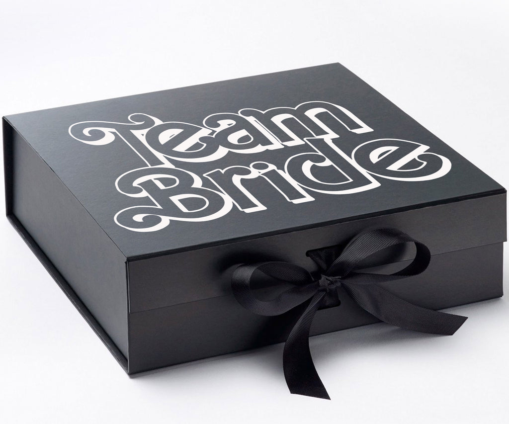 Team Bride black 142#--Bridesmaid Box