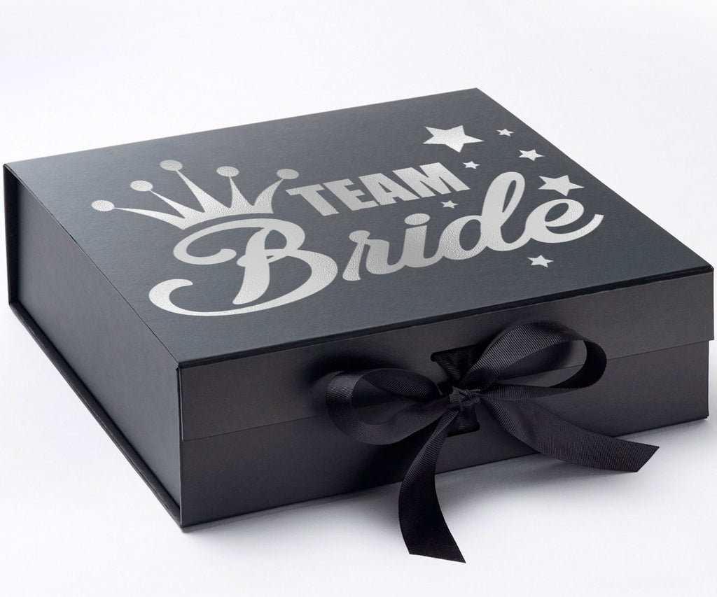 Team Bride black 163#--Bridesmaid Box