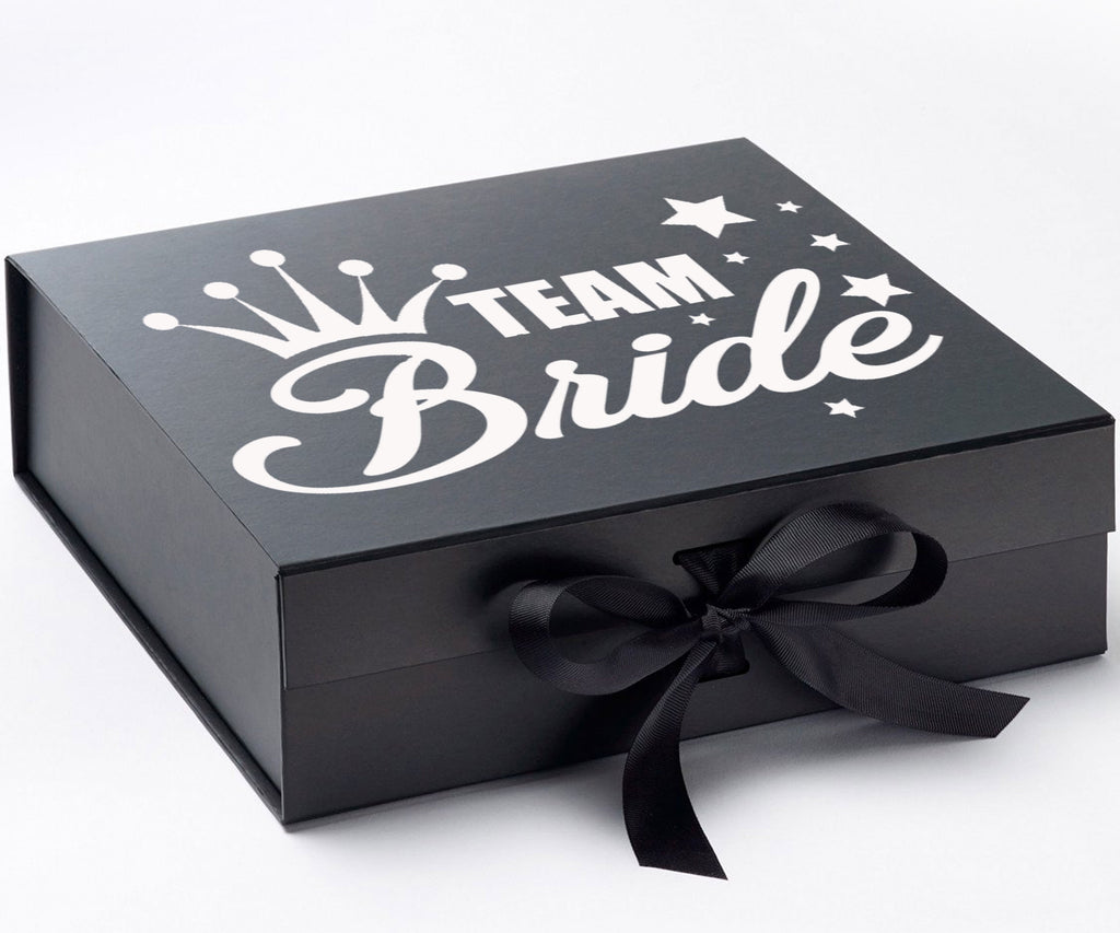 Team Bride black 163#--Bridesmaid Box