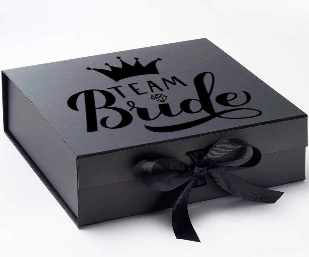 Team Bride black 225#--Bridesmaid Box