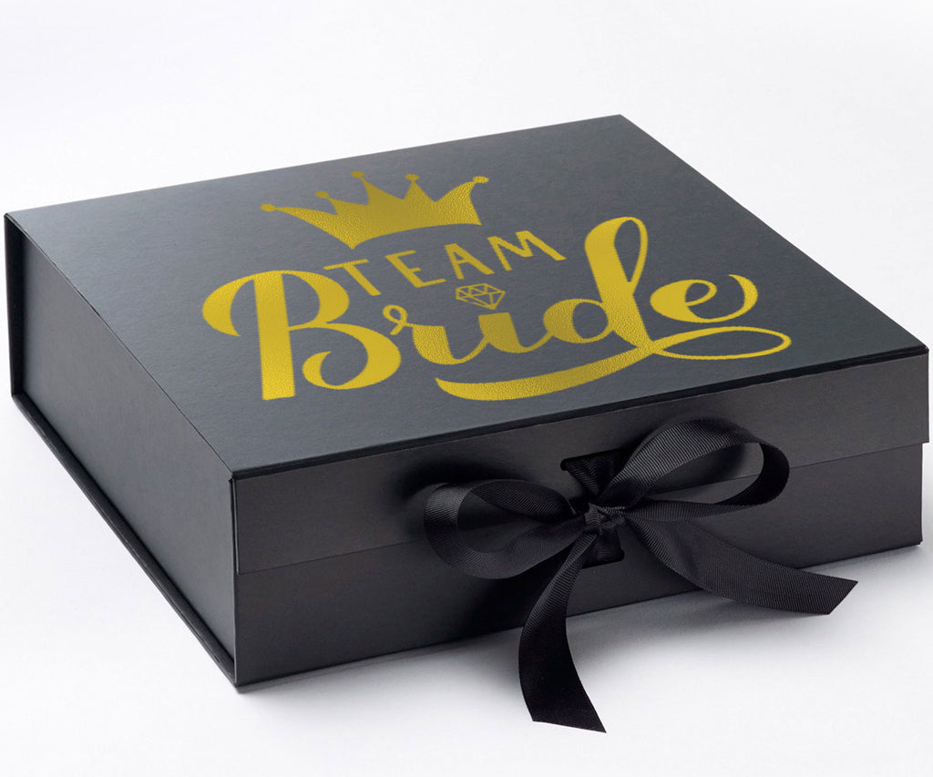 Team Bride black 225#--Bridesmaid Box