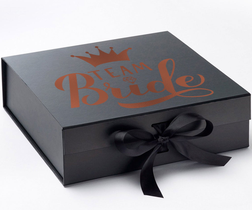 Team Bride black 225#--Bridesmaid Box