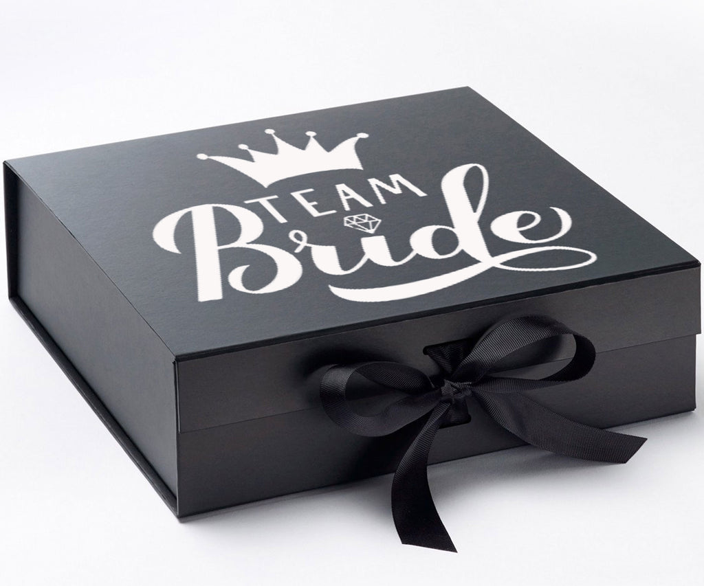 Team Bride black 225#--Bridesmaid Box