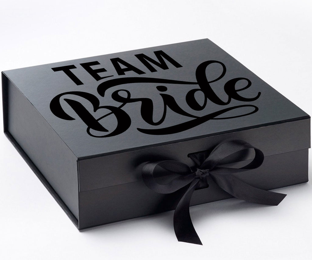 Team Bride black 85#--Bridesmaid Box