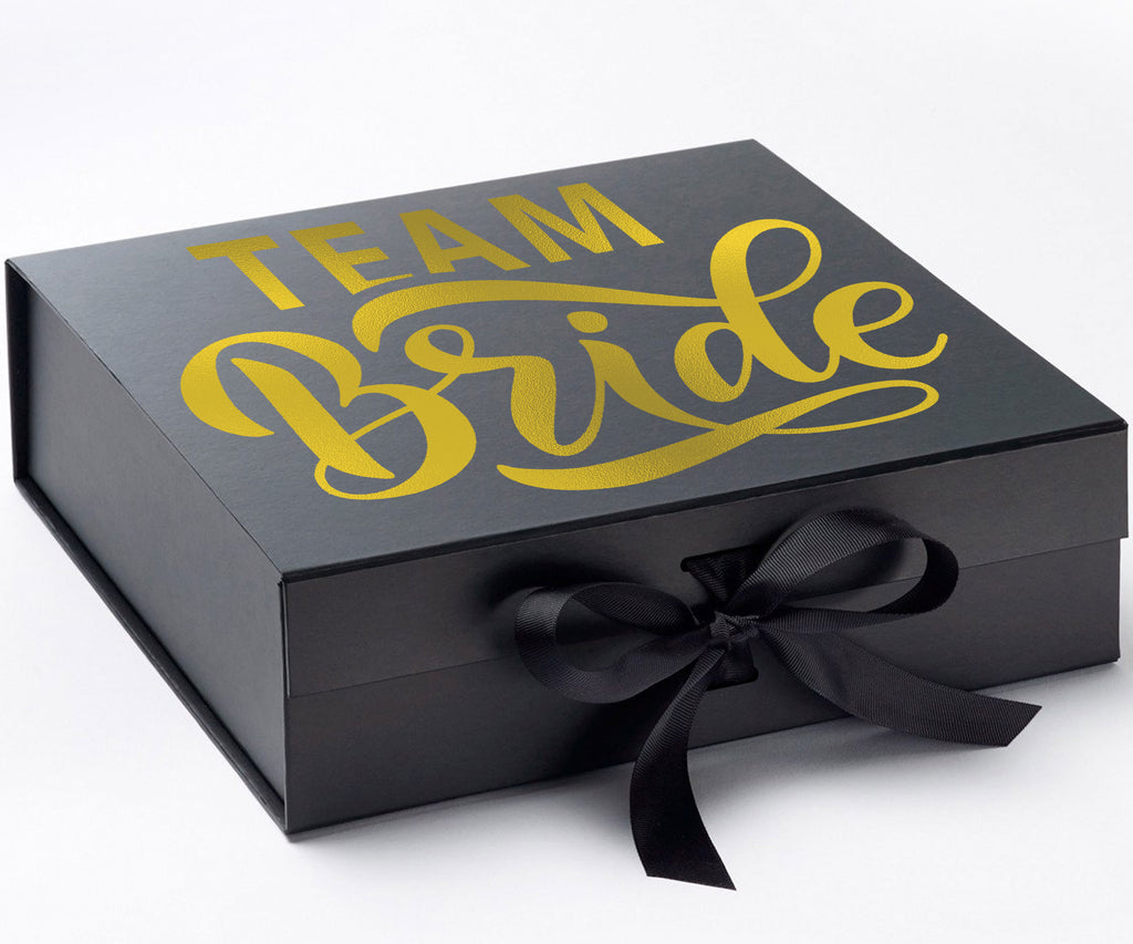 Team Bride black 85#--Bridesmaid Box