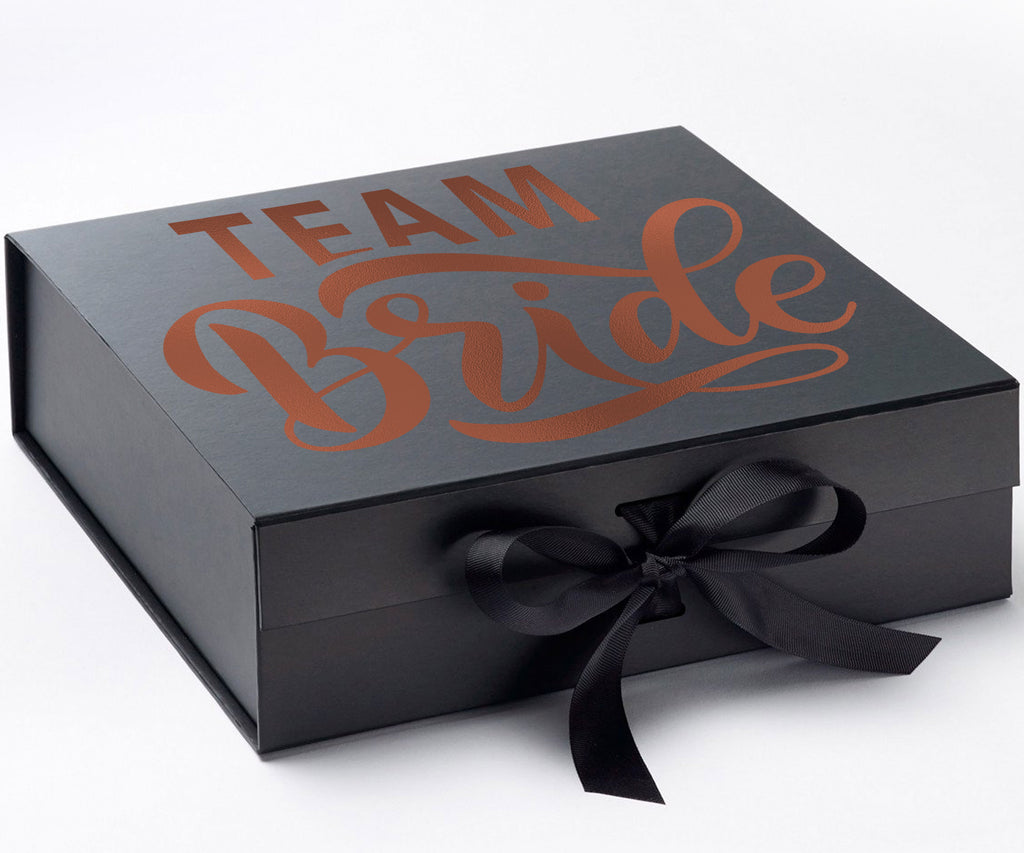 Team Bride black 85#--Bridesmaid Box