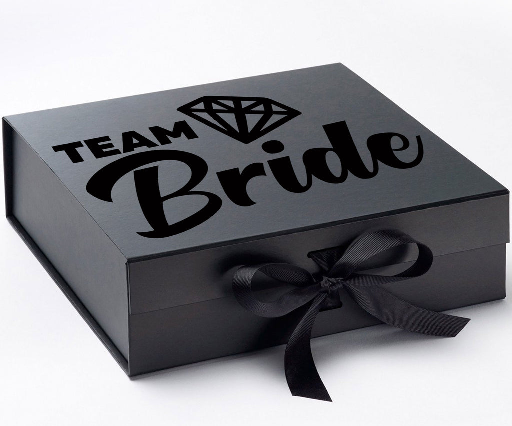 Team Bride black 96#--Bridesmaid Box