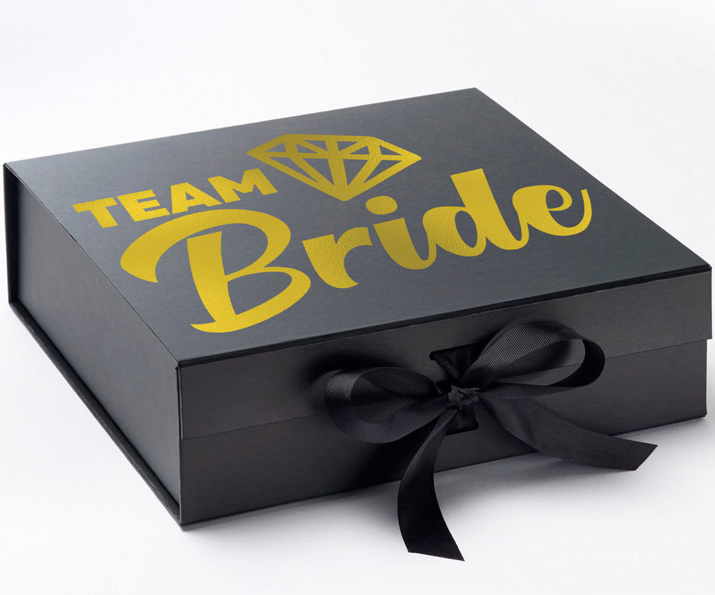 Team Bride black 96#--Bridesmaid Box