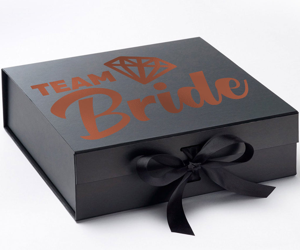 Team Bride black 96#--Bridesmaid Box