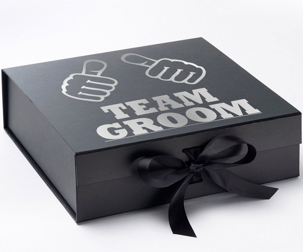 team groom thumbs up 28#-- Groomsman box