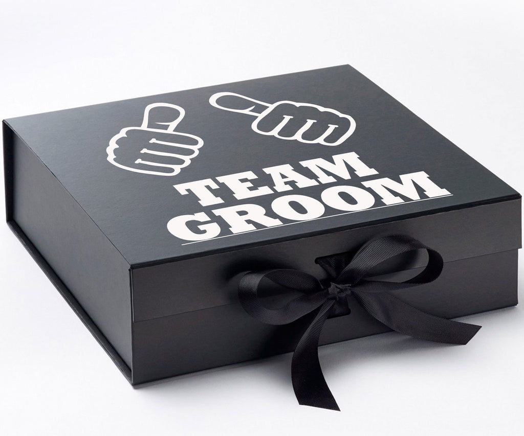 team groom thumbs up 28#-- Groomsman box