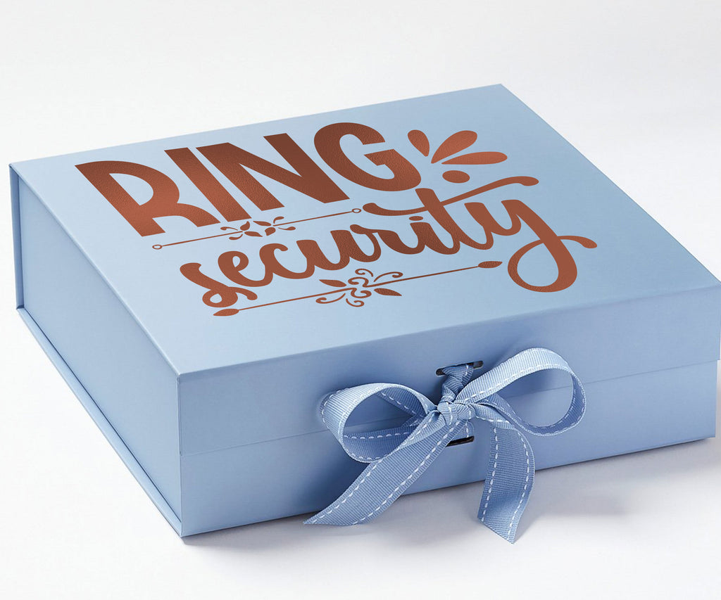 204 Ring Security--Ring Bearer Box