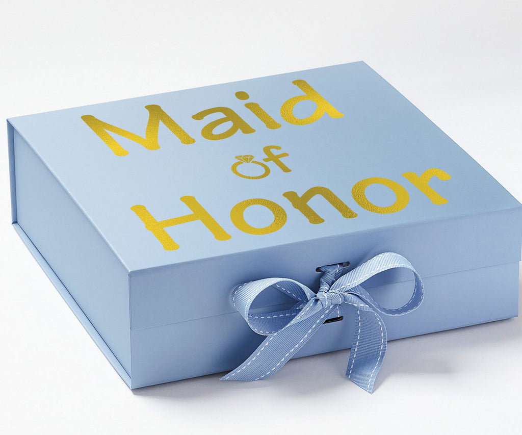 33 Maid of Honor-- maid of honor box