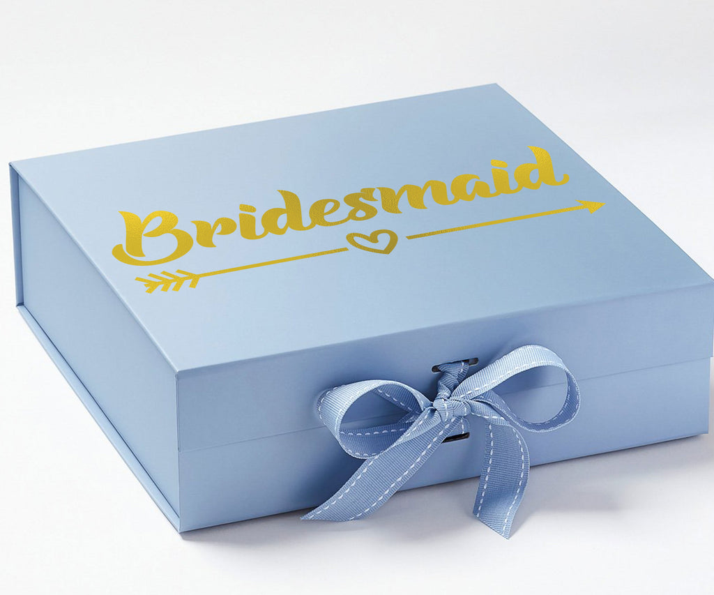 Bridesmaid with heart arrow Style 12#-- Bride Box