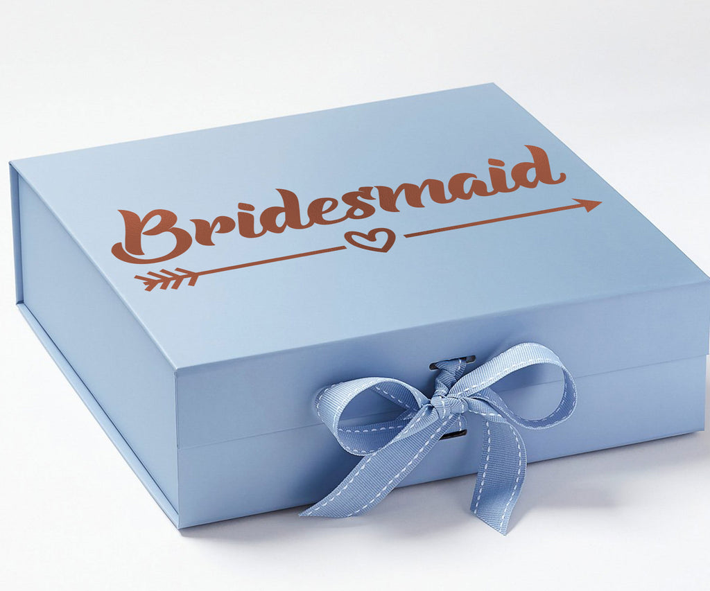 Bridesmaid with heart arrow Style 12#-- Bride Box