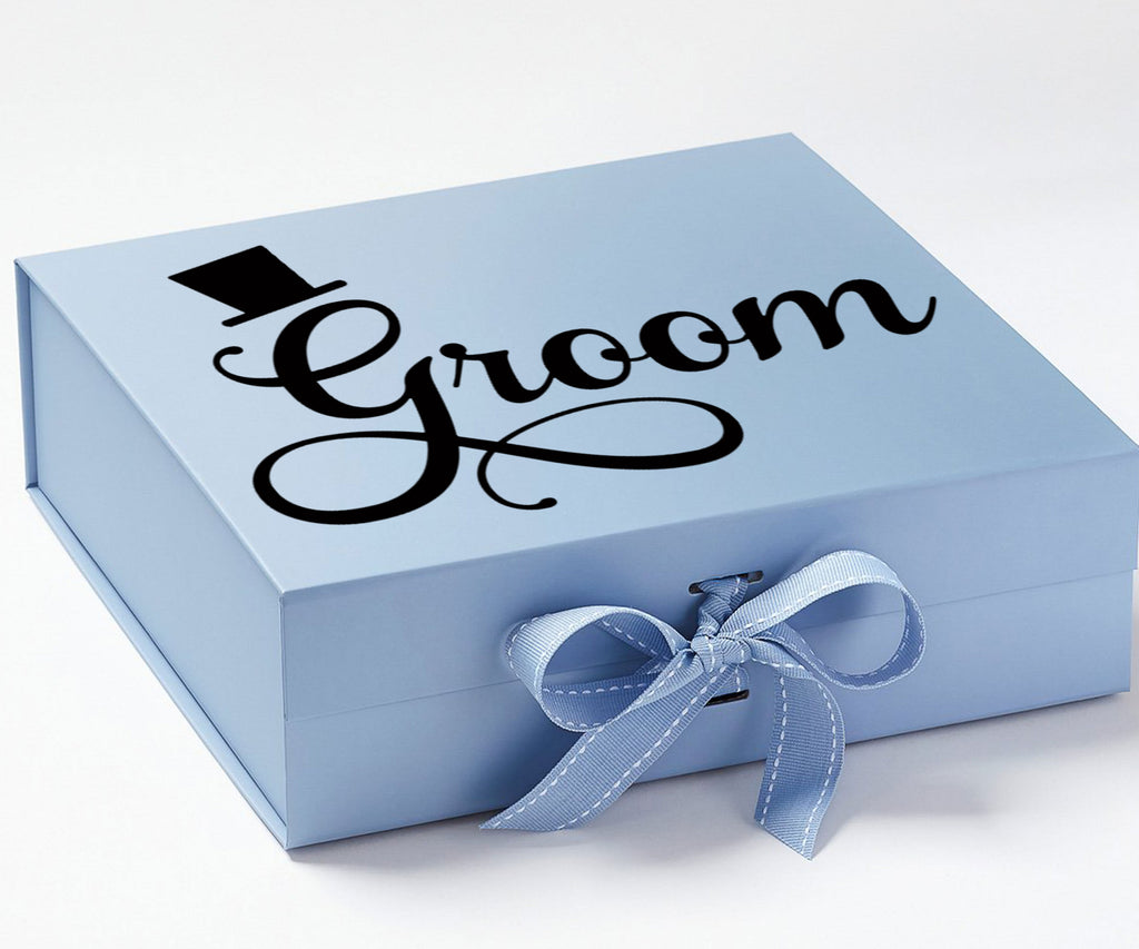 Groom with top hat 26#-- Grooms Box