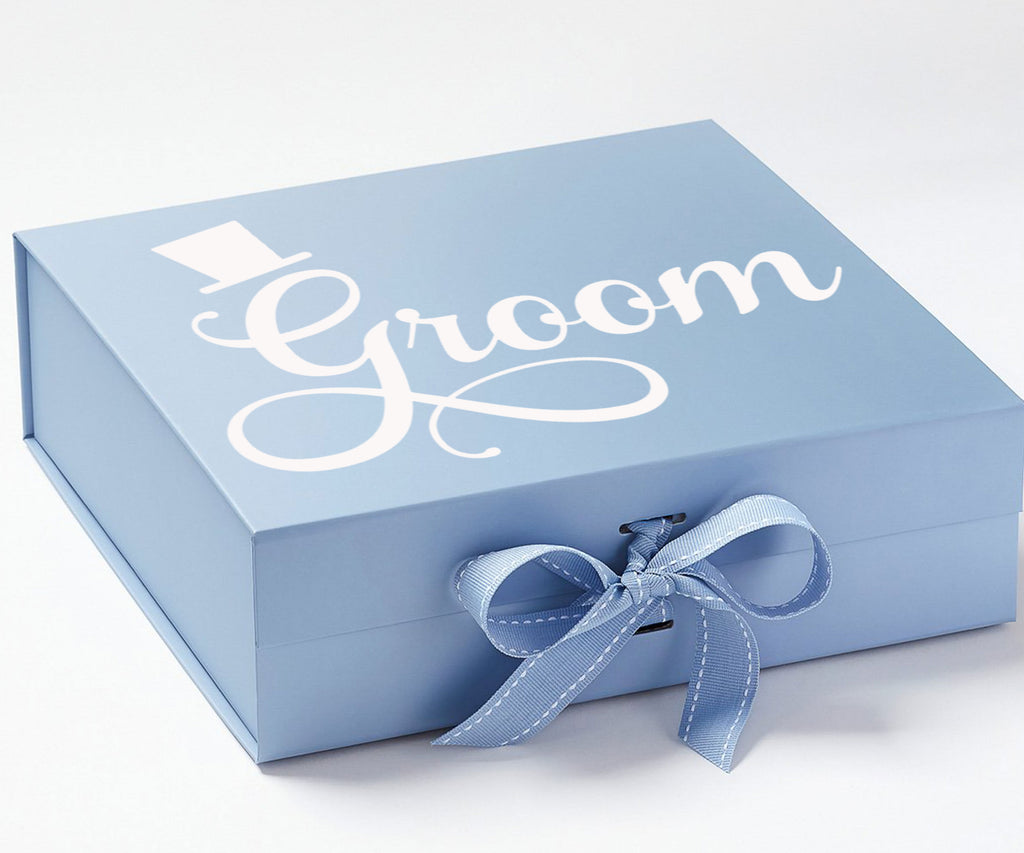 Groom with top hat 26#-- Grooms Box