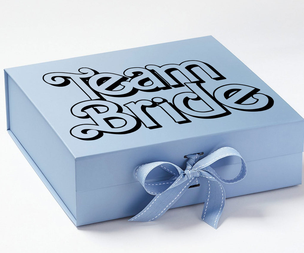 Team Bride black 142#--Bridesmaid Box