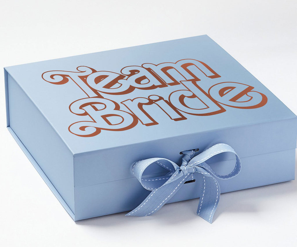 Team Bride black 142#--Bridesmaid Box