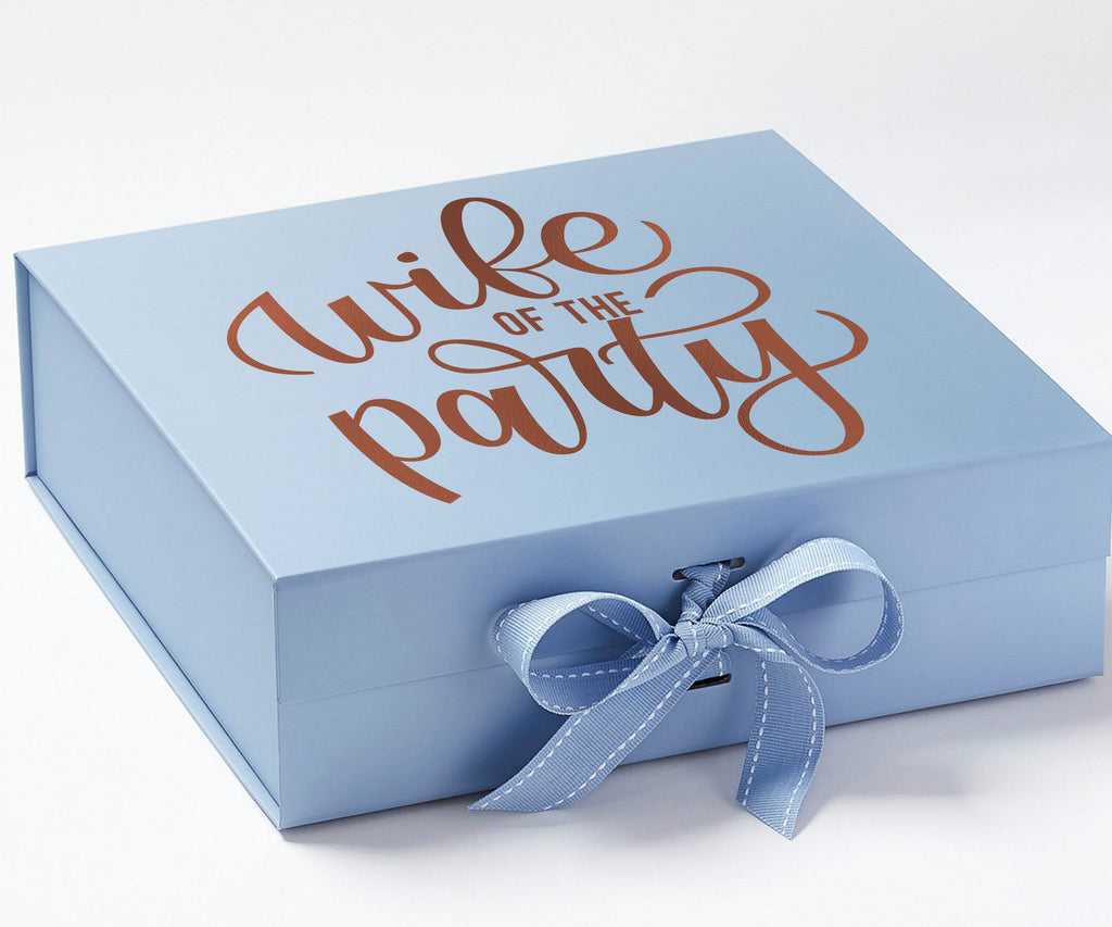 Wife of he party Style 40#-- Bride Box