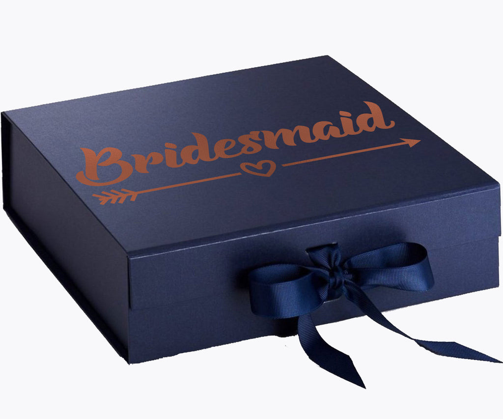 Bridesmaid with heart arrow Style 12#-- Bride Box