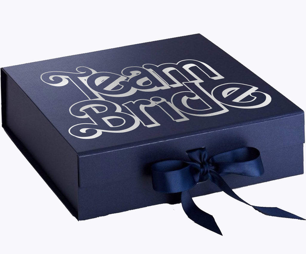 Team Bride black 142#--Bridesmaid Box