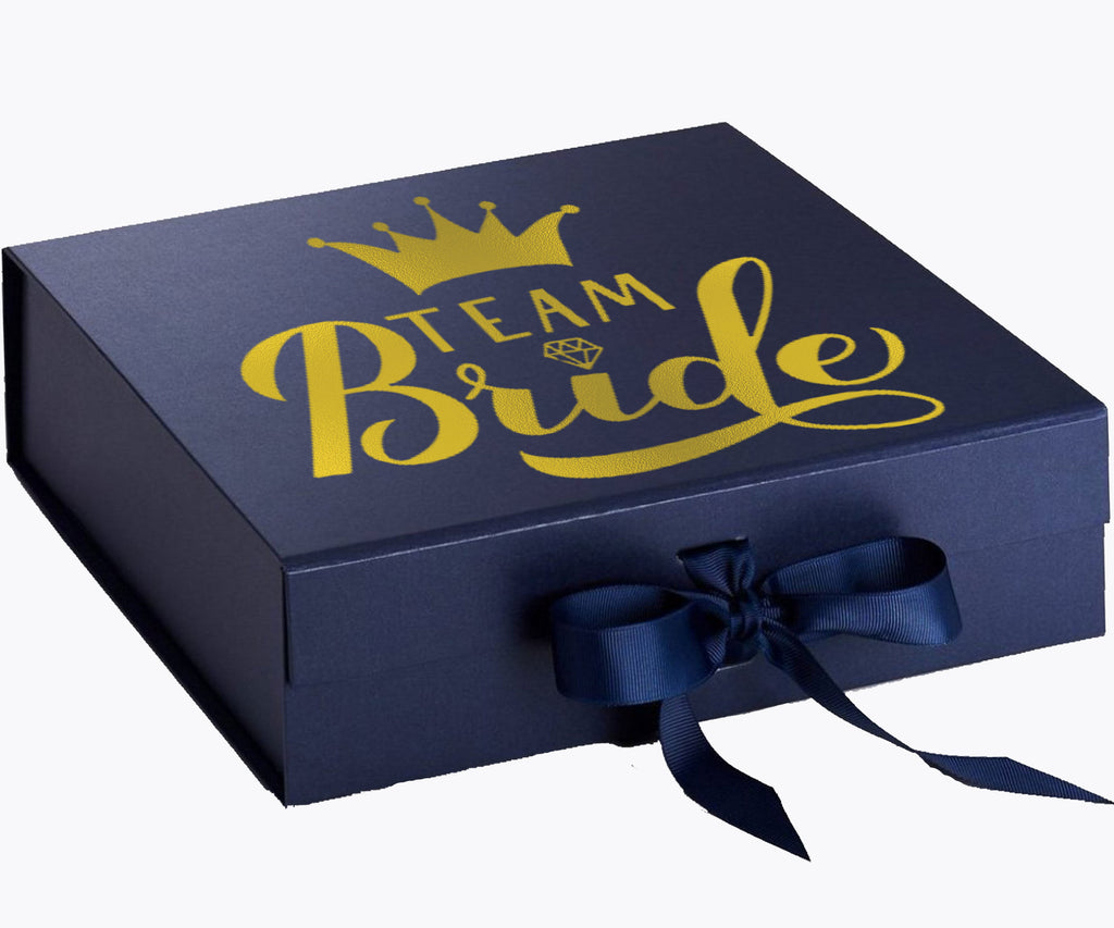 Team Bride black 225#--Bridesmaid Box