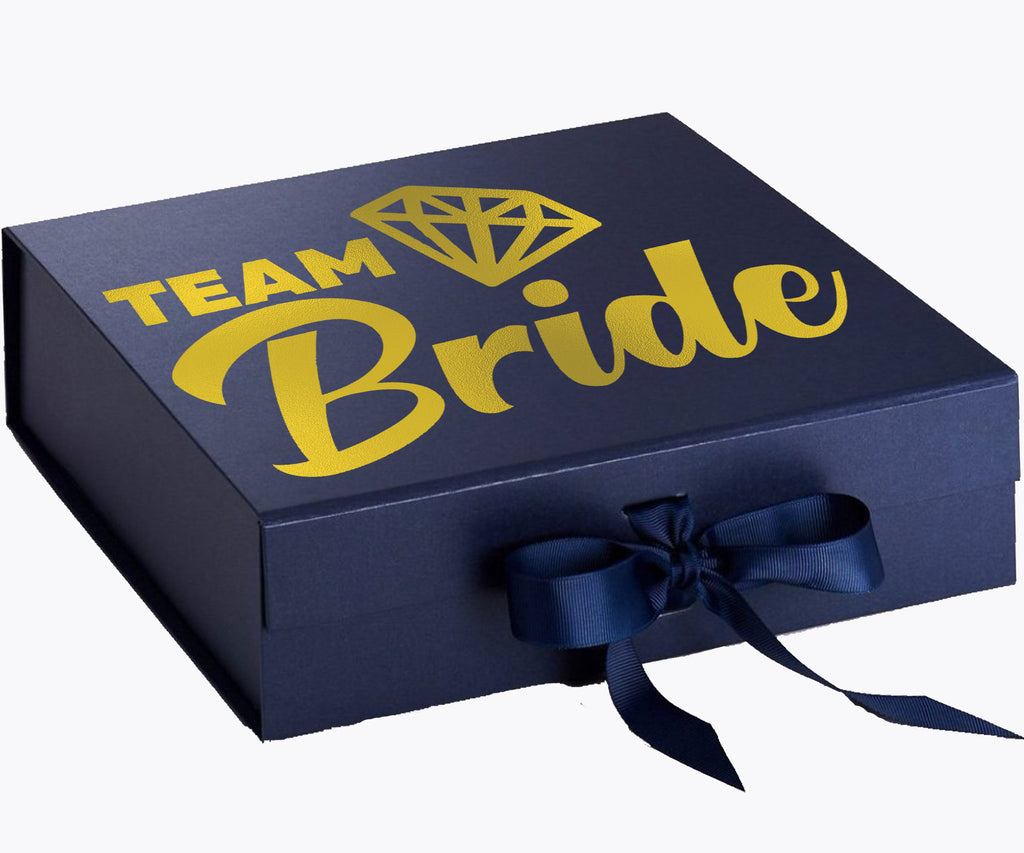 Team Bride black 96#--Bridesmaid Box