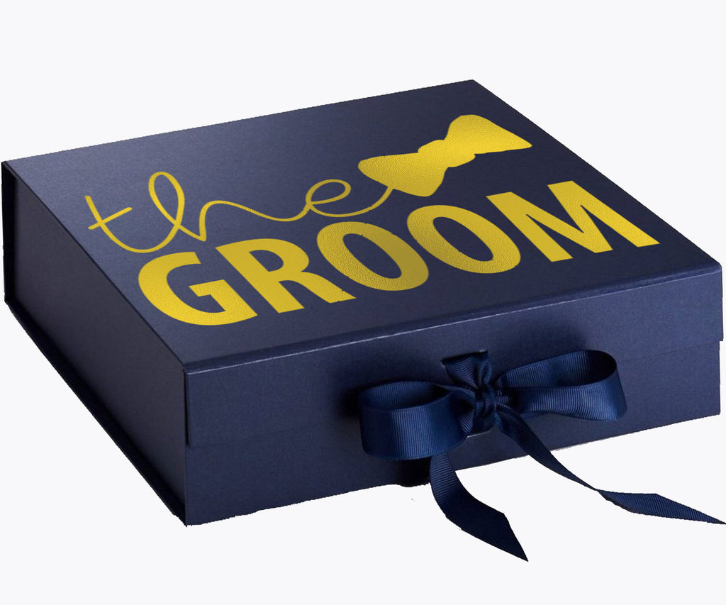 The Groom with bow tie 29#-- Grooms Box