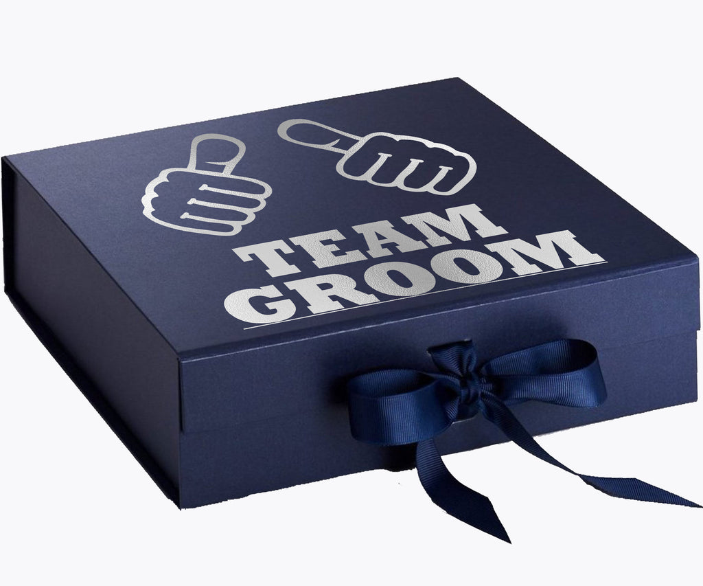 team groom thumbs up 28#-- Groomsman box