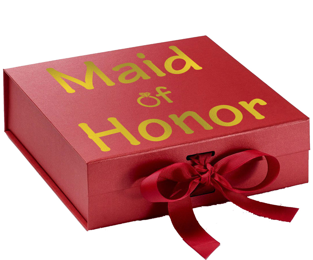 33 Maid of Honor-- maid of honor box