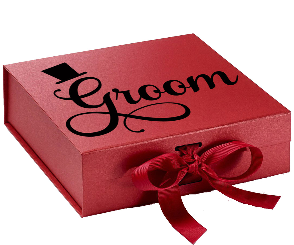 Groom with top hat 26#-- Grooms Box