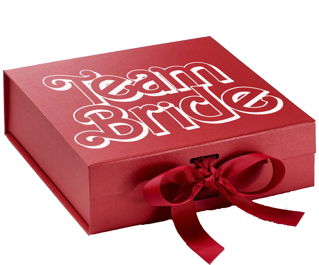 Team Bride black 142#--Bridesmaid Box