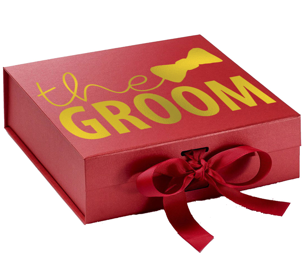 The Groom with bow tie 29#-- Grooms Box