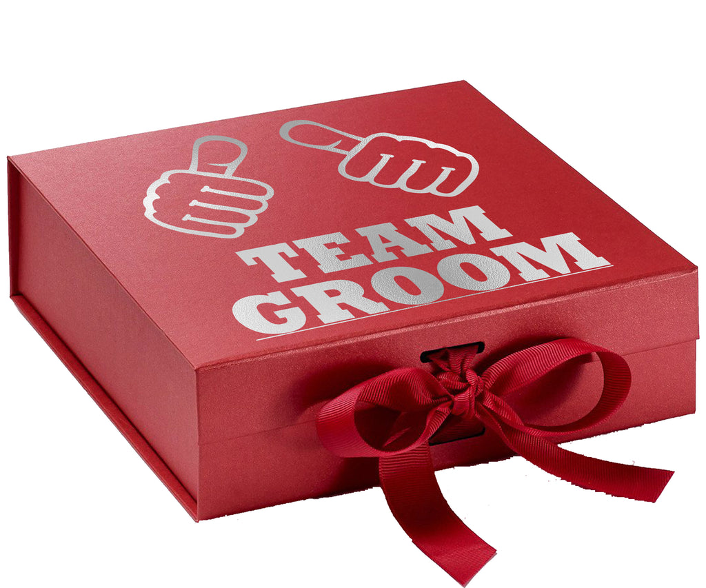 team groom thumbs up 28#-- Groomsman box