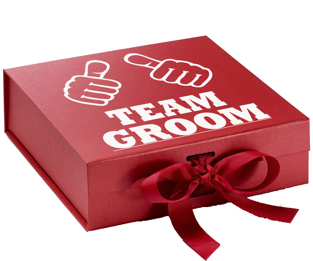 team groom thumbs up 28#-- Groomsman box