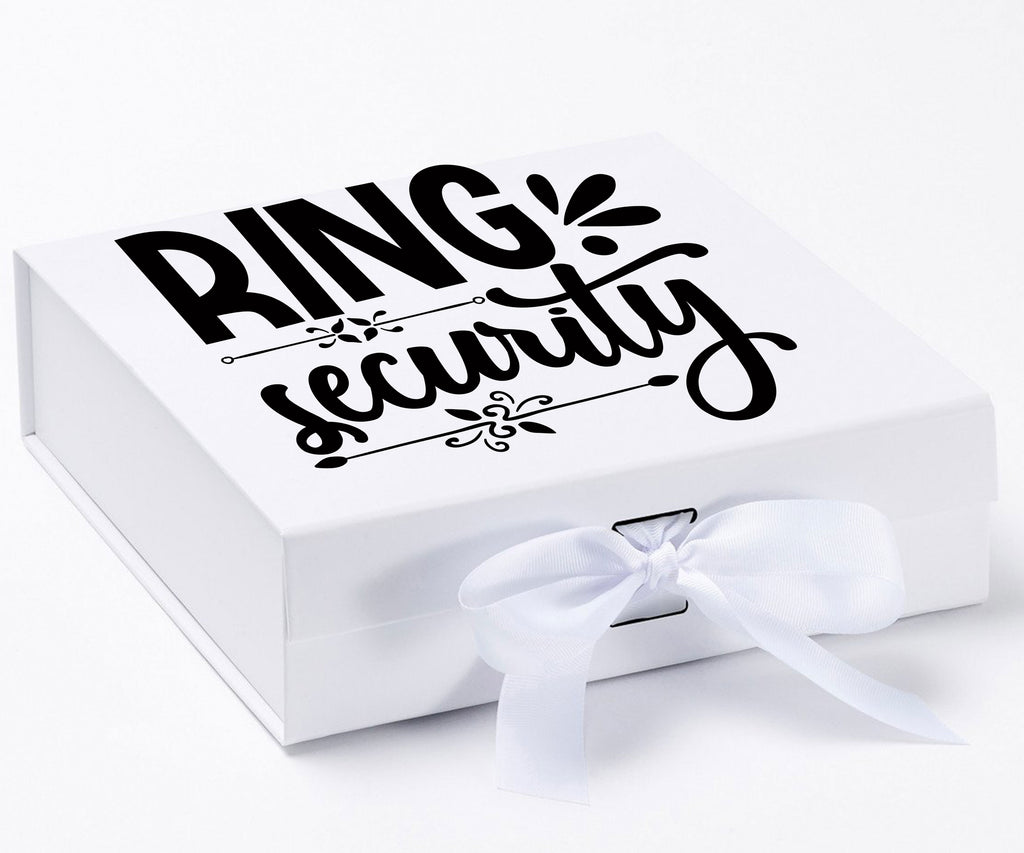 204 Ring Security--Ring Bearer Box