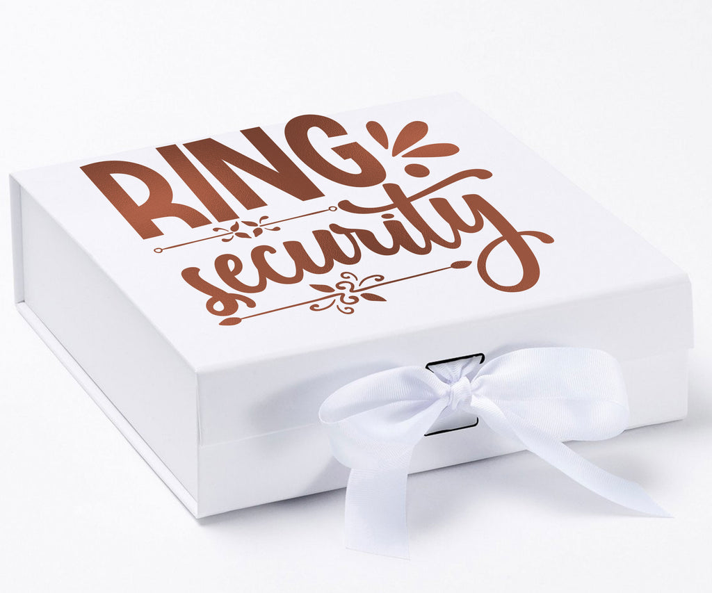 204 Ring Security--Ring Bearer Box